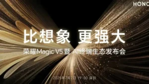 Honor Magic V5 Launching July 2 – World’s Thinnest & Lightest Foldable with Leica-Level AI Power